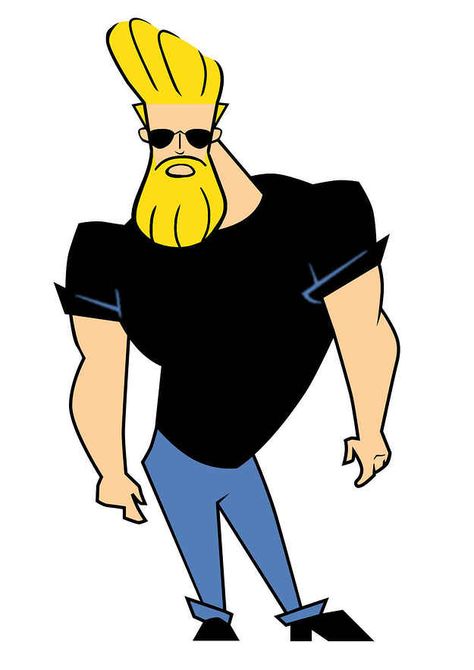 13 Cartoon Characters Who Would Be Way Hotter With Beards Johnny Bravo Cartoon, New York City Background, Beard Cartoon, Old Cartoon Network, Cartoon Network Characters, Johnny Bravo, Beard Love, Classic Cartoon Characters, Cartoon Man