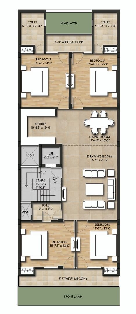 4 BHK Builder Floor Available in Greenfields colony Sector-43, Faridabad - Happy Estates Stilt Plus Two Floors Elevation, 4 Storey Apartment Building Floor Plan, 4 Bhk Apartment Floor Plan, Stilt Plus 3 Floors Apartment Elevation, 4bhk Apartment Plan Layout, Stilt Plus 3 Floors Elevation, Stilt Plus 4 Floors Elevation, Front Elevation Designs 4 Floors, 4bhk Apartment Plan