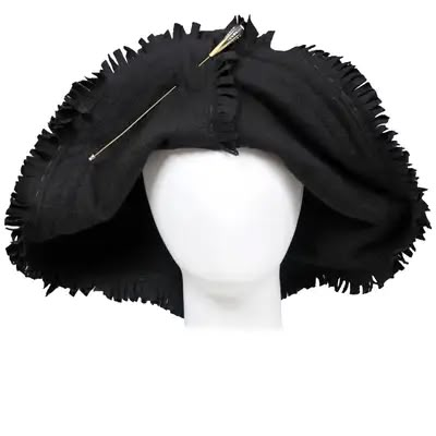 1stdibs: Antique and Modern Furniture, Jewelry, Fashion & Art Nun Design, Weird Hats, Historical Hats, Black Wool Hat, Recycled Dress, Hat Inspiration, Hats And Fascinators, Unique Hats, Turban Headwrap