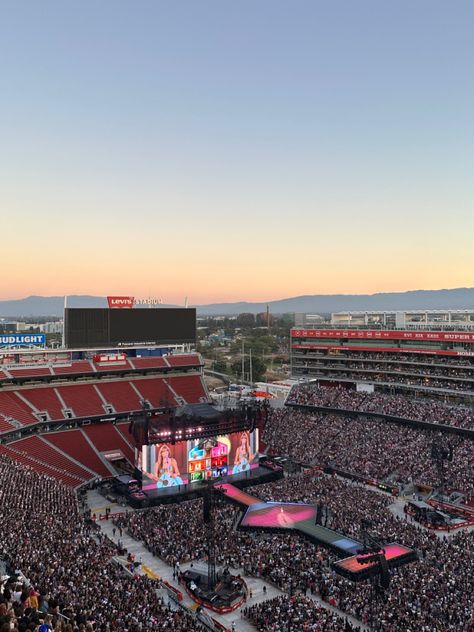 levis stadium Levis Stadium, Taylor Swift Images, Levi Stadium, Taylor Swift Eras Tour, Taylor Swift Eras, Taylor Swift Fan, 2024 Vision, Santa Clara, Taylor Alison Swift