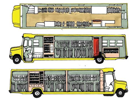 Converting a school bus into a mobile clothes closet to give joy, encouragement, and CLOTHES to kids in foster care. School Bus Boutique, Bus Store, Mobile Fashion Truck, Baby Bus, Fashion Store Design, Mobile Restaurant, Design Studio Workspace, Fashion Truck, Store Design Boutique