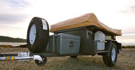 BushRanger 200 XT Bug Out Trailer, Off Road Camper Trailer, Off Road Camper, Small Space Storage, Travel Trailers, Camper Trailers, Off The Grid, Travel Trailer, Off Road