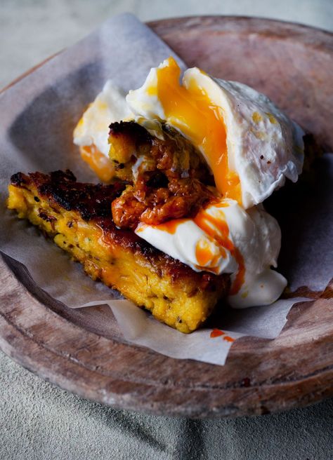 Yotam Ottolenghi Recipes, Ottolenghi Recipes, Egg Recipe, Yotam Ottolenghi, Indian Breakfast, Poached Egg, Vegetarian Cooking, Latest Recipe, Poached Eggs