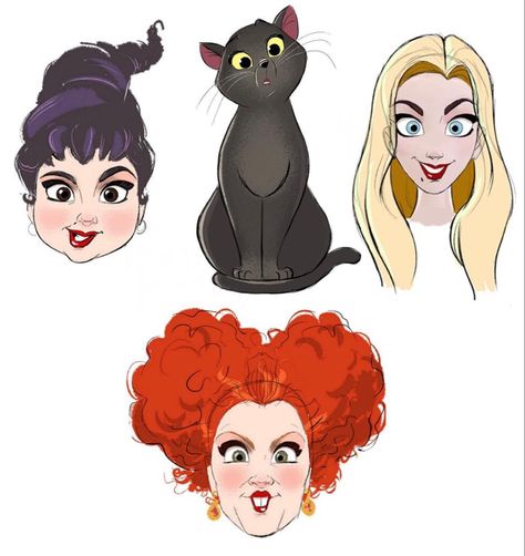 Hermanas Sanderson, Steven Thompson, Sisters Drawing, Hocus Pocus Party, The Sanderson Sisters, Witch Painting, Hocus Pocus Witches, Hocus Pocus 2, Witch Drawing