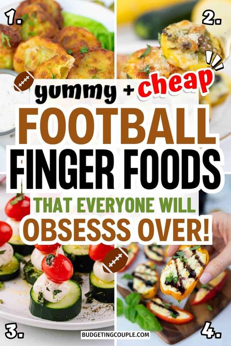 Need inspiration for your next gathering? We’ve got you covered with simple cheap dinner ideas that work for any night of the week. From group meals feeding a crowd to healthy crowd pleasing appetizers, there's something for everyone. Check out our favorites, including paleo game day appetizers and delicious tailgate food football party snacks for your next event! Football Side Dishes Tailgating, Football Finger Foods Appetizers, Side Dishes For Football Party, Tailgate Food Football, Group Meals Feeding A Crowd, Food For Football Games, Snacks For Football Games, Football Food Ideas Appetizers, Healthy Tailgate Recipes