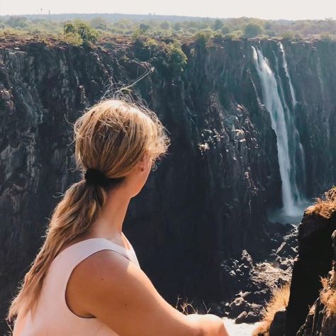 📍 Victoria Falls, Zimbabwe  〰️ By @miawgordon Victoria Falls Aesthetic, Zimbabwe Aesthetic, Explorer Aesthetic, Falls Aesthetic, Victoria Falls Zimbabwe, Explore World, Victoria Falls, Aesthetic Travel, Explore Travel