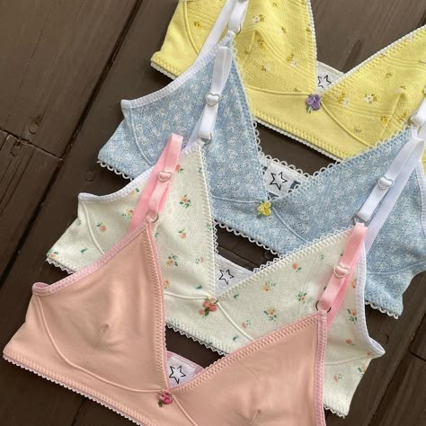 Using Fabric Scraps, Cute Sleepwear, Cute Bras, Cute Lazy Day Outfits, Cute Lingerie, Cute Pajamas, Lazy Day Outfits, How To Make Clothes, Pretty Lingerie