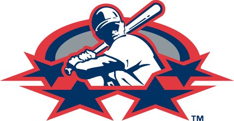 Minor League Baseball Alternate Logo (1999-2007) - SportsLogos.Net Baseball Logo Design, Baseball Team Logo, Baseball Teams Logo, Baseball Logo, Heat Transfer Paper, Minor League Baseball, Anniversary Logo, Personalized Jersey, Logo Baseball