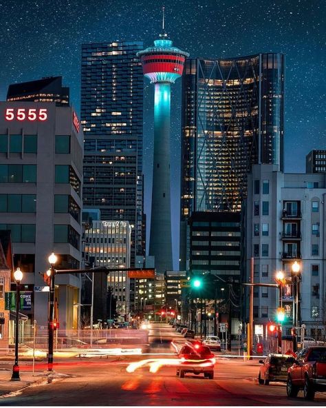 Calgary Architecture, Calgary Downtown Night, Calgary Tower, Calgary Downtown, Calgary Skyline, Peace Bridge, Central Library Calgary, Calgary Public Library, Canada Pictures