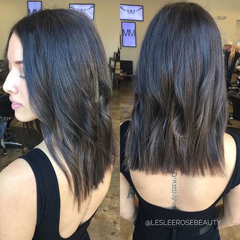 Long Bob Haircuts Back View, Long Bob Back View, Long Bob Back, Bob Back View, Peek A Boo Highlights, Bob Haircut Back View, Hairstyles Photos, Peekaboo Highlights, Haircut Style