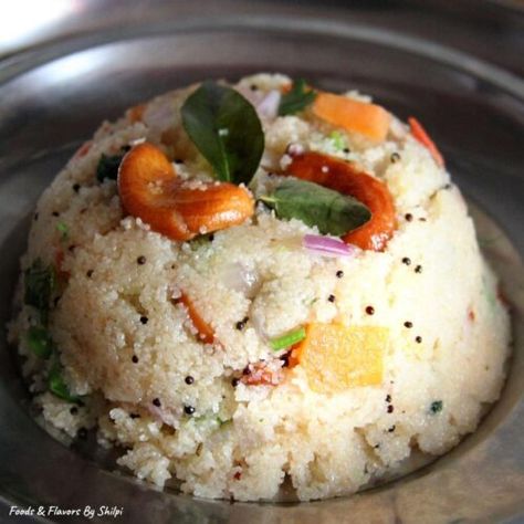 Upma Recipe:- How to make rava upma at home? - Foods And Flavors Upma Recipe Indian Breakfast, Upma Recipe Sooji, Vegetable Upma Recipe, Upma Breakfast, Rava Upma Recipe, Rava Upma, Upma Recipe, Food Gallery, Make Tea