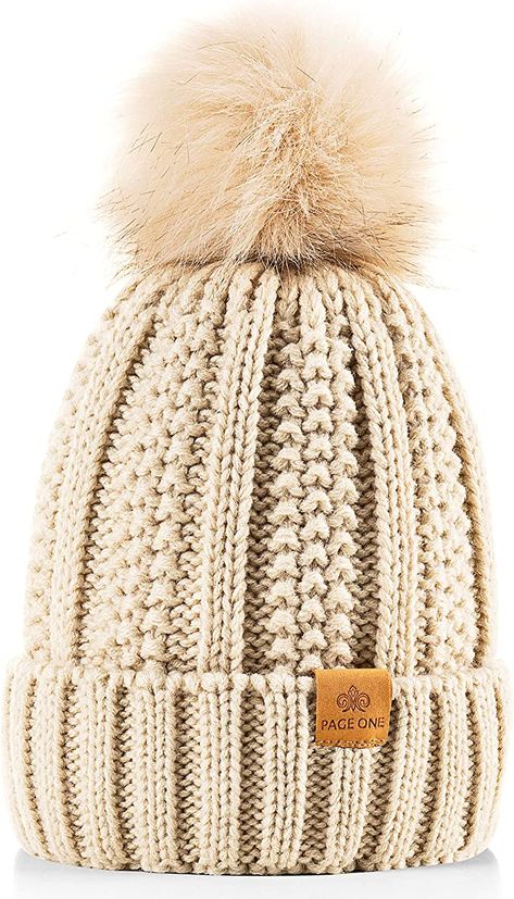 Womens Beanie Hats, Womens Beanie, Cable Knit Beanie, Cable Knit Hat, Beanie Hats For Women, Winter Hats For Men, Crochet Cap, Page One, Winter Cap