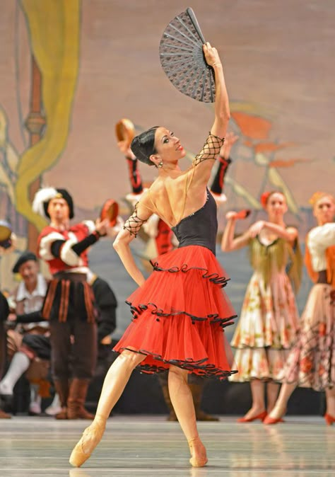 <<Viktoria Tereshkina as Kitri in "Don Quixote", Mariinsky Ballet # Photo © Dave Morgan>> Kitri Costume, Paquita Costume Ballet, Kitri Ballet, Spanish Ballet, Ballet Dancer Photography, Ballet Folklorico Aesthetic, Carmen Ballet, Don Quixote Ballet, Spanish Ballet Tutu