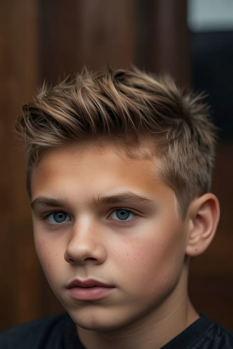 10 Cool Boys Haircut Ideas to Try Right Now - Gloria Thames' Beauty Inspiration Boys Soccer Haircut, Teen Boy Haircuts 2024, Teen Boy Haircuts Short, Boys Summer Haircut, Teen Boys Haircut Trendy, Teen Boy Haircuts Straight Hair, Short Boys Haircut Trendy, Teen Hairstyles Boys, Teen Boys Haircut