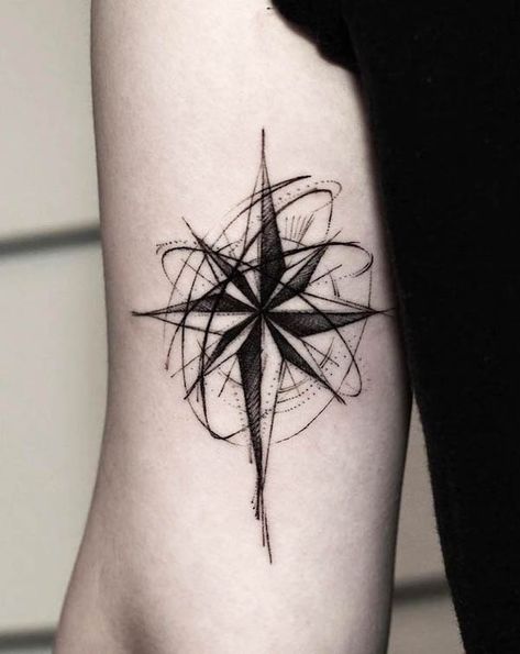 52 Beautiful Compass Tattoos with Meaning Vintage Compass Tattoo, Compass Tattoo Ideas, Mandala Compass Tattoo, Traditional Compass Tattoo, Watercolor Compass Tattoo, Geometric Compass Tattoo, Viking Compass Tattoo, Nautical Compass Tattoo, Compass And Map Tattoo