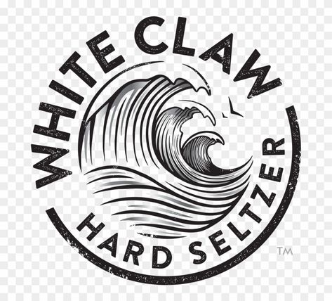 White Claw Painting, White Claw Logo, Alcohol Logos, Alcohol Logo, Beer Pong Table Diy, Alcohol Ideas, Htv Designs, Alcohol Pictures, Alcohol Painting