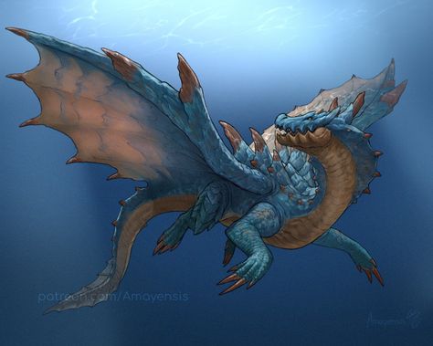 Amayensis (@amayensis) / Twitter Elder Dragon, Monster Hunter Series, Monster Hunter Art, Image Spiderman, Capcom Art, Beast Creature, Monster Hunter World, Fantasy Beasts, Fantasy Creatures Art