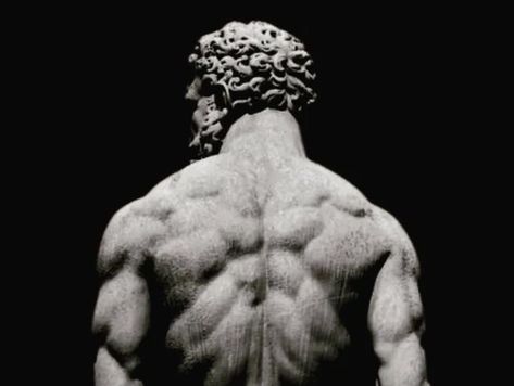 Hercules Aesthetic, Greek God Wallpaper Aesthetic, David Goggins Motivation, Sculpture Anatomy, Greek God Sculptures, Underground Aesthetic, Strength Art, Noxus League Of Legends, Aesthetic Statue