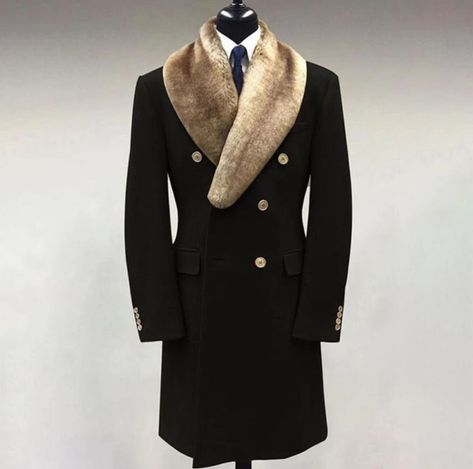 The Sixth Duke Dapper Mens Fashion, Preppy Mens Fashion, Classy Suits, Mens Fur, Stylish Men Casual, Long Sleeve Coat, Guys Clothing Styles, Fashion Suits For Men, Stylish Mens Outfits