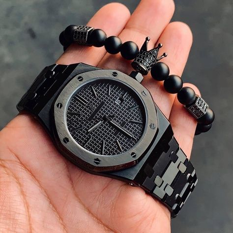 Black Diamond Watch, Audemars Piguet Men, Luxury Watch Box, Top Watches For Men, Black Zirconium Ring, Stylish Watches Men, Minimalist Fashion Men, Audemars Piguet Watches, Gemstone Pendant Jewelry