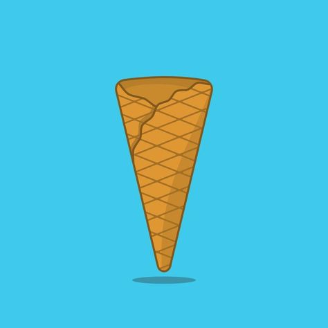 Ice Cream Cone Clipart, Ice Cream Cones, Ice Cream Cone, The Ice, Vector Art, Vector Free, Royalty Free, Ice Cream, Digital Art