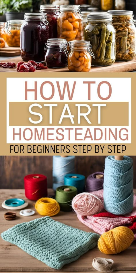 Ready to dive into homesteading on a budget? Discover practical tips for urban homesteading that won’t break the bank! Learn essential homesteading skills, explore permaculture principles, and create your own homestead garden. Embrace happy homemaking with easy home canning recipes and fun homesteading DIY projects. Whether you dream of a homestead farm or simply want to live more sustainably, this guide is perfect for beginners. Start your journey toward homestead living today! How To Be A Homesteader, Homesteading Skills Frugal Living, Homestead Cleaning Products, Things To Make At Home Instead Of Buying, Homesteading Recipes For Beginners, Homesteading For Beginners Step By Step, Home Sustainability, Apartment Homesteading For Beginners, Homestead For Beginners