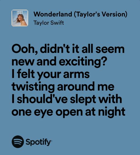 Wonderland Taylor Swift Aesthetic, Wonderland Taylor Swift Lyrics, Taylor Swift Wonderland, Wonderland Lyrics, Wonderland Taylor Swift, Singer Dr, 1989 Tv, Music Girl, House Decals