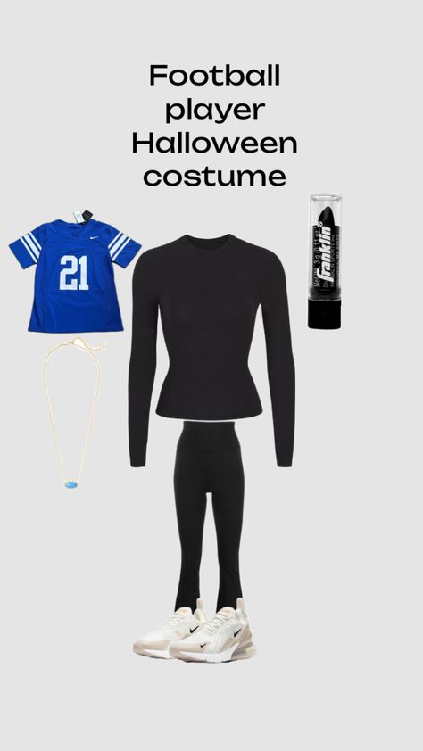 Foot Ball Player Costume, Football Player Halloween Costume, Football Player Halloween, Football Player Costume, Football Jersey Outfit, Outfit Halloween, Foot Ball, Jersey Outfit, Football Player