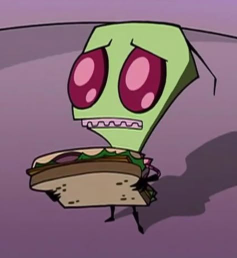 invader zim Invader Zim Gir, Zim Gir, Invader Zim, Comfort Characters, Me When, Nickelodeon, Tv, I Love, My Favorite