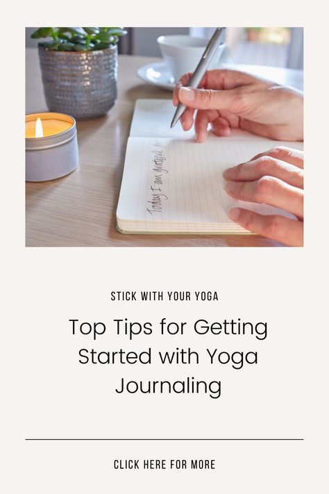 Keeping a yoga journal is a great way to help overcome the struggle of staying consistent with yoga at home. This article will look at how to start a yoga journaling practice. We will cover 13 tips separated into three main topics including understanding the benefits of yoga journaling, getting started, and staying consistent with your yoga journal. Yoga Journal Prompts, Yoga Journal Ideas, 2024 Prep, Yoga Journaling, Desk Yoga, Ellie Smith, Yoga Words, Staying Consistent, Yoga Inspiration Quotes