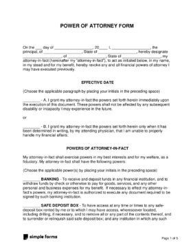 Power of Attorney Free Online Templates - Simple Forms Power Of Attorney Form Free Printable, Financial Power Of Attorney, Family Emergency Binder, Power Of Attorney Form, Templates Simple, Emergency Binder, Will And Testament, Family Emergency, Document Sign