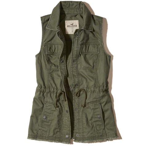 Hollister Military Twill Vest ($24) ❤ liked on Polyvore featuring outerwear, vests, olive, military vests, army green vest, military utility vest, military style vest and army green utility vest Army Vest, Olive Vest, Vest Looks, Army Green Vest, Olive Green Vest, Military Vest, Pocket Vest, 1970's Fashion, Utility Vest