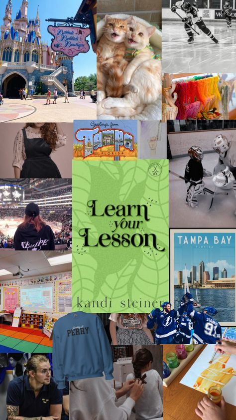 learn your lesson by kandi steiner #romancebooks #hockeyromance #kandisteiner #romance Kandi Steiner, Sports Romance, Romance Novels, Book Aesthetic, Romance Books, Book Journal, Favorite Books, Book Lovers, Hockey