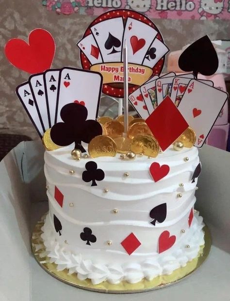 Casino Night Cake Ideas, Casino Theme Cake Ideas, Casino Cake Ideas, Casino Birthday Ideas, Casino Birthday Cake, Casino Theme Cake, Las Vegas Party Theme, Las Vegas Cake, Casino Cake