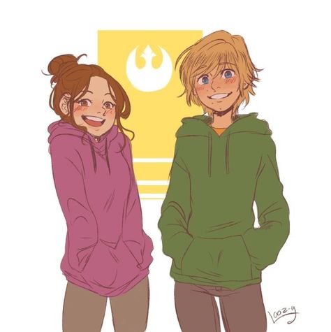 Luke And Leia, Skywalker Family, Luke Leia, Star Wars Drawings, Star Wars Artwork, Star Wars Fan Art, Star Wars Fandom, Star Wars Clone Wars, Star Wars Rebels