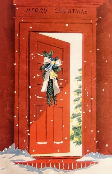 Christmas Crib, Vintage Holiday Cards, Japan Illustration, Christmas Pics, Vintage Christmas Images, Warm Christmas, Old Christmas, Old Fashioned Christmas, Christmas Poster