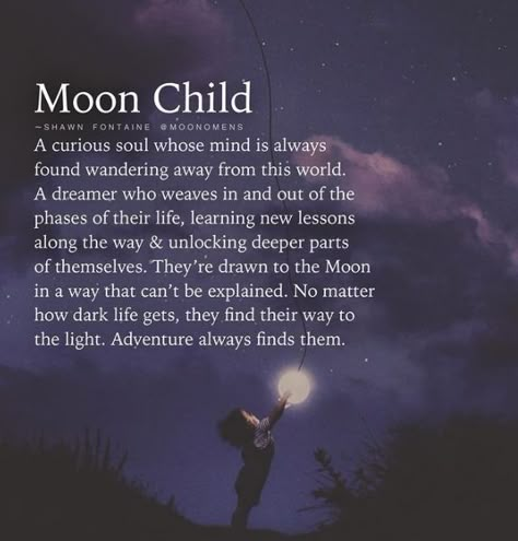 Moon Child Quotes, Mots Forts, Moon And Star Quotes, Moon Tea, Intuitive Empath, Now Quotes, Moon Quotes, Psychological Facts, Star Quotes