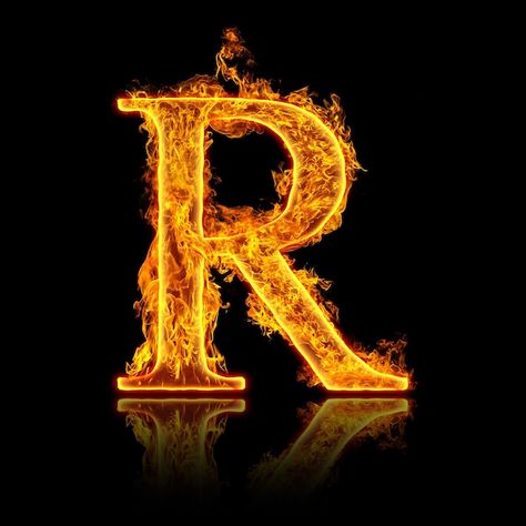 Fire alphabet letter r isolated on black... | Premium Photo #Freepik #photo #fire-background #hot-background #fire-abstract #flame-background Fire Alphabet, Letter R, Premium Photo, Black Background, Alphabet, Stock Photos, Black