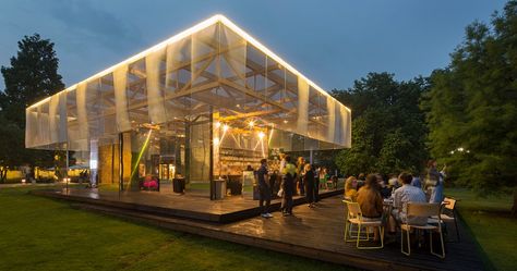 Architecture news and projects Condominium Architecture, Urban Rooms, Dulwich Picture Gallery, Business Culture, Gallery Cafe, Pavilion Wedding, 800m, London Architecture, Timber Structure