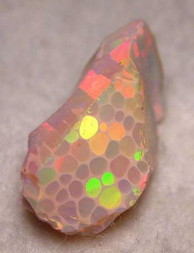 19 Incredibly Rare Opal Gemstones - Gallery Pretty Rocks, Beautiful Rocks, Honeycomb Pattern, Mineral Stone, Minerals And Gemstones, Rocks And Gems, Precious Gems, Gems And Minerals, Crystal Gems