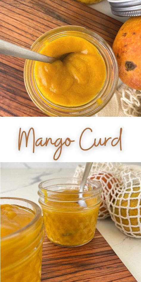 Overripe Mango Recipe, Mango Curd Recipe, Fruit Spread Recipe, Curd Recipes, Best Tiramisu Recipe, Mango Curd, Cake Roses, Mango Chunks, Curd Recipe