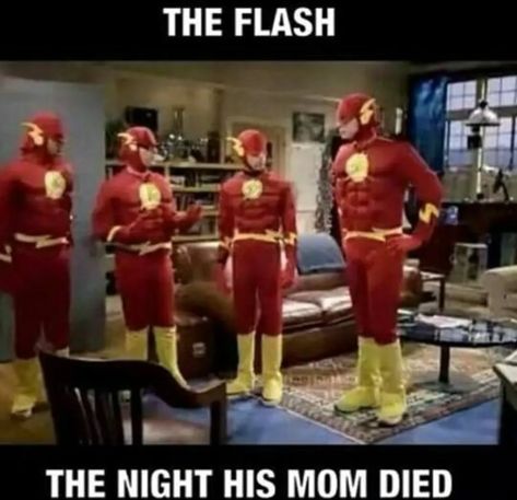 Big Ban, Howard Wolowitz, Flash Funny, The Bigbang Theory, The Flash Grant Gustin, Superhero Memes, Mom Died, Sheldon Cooper, Fastest Man