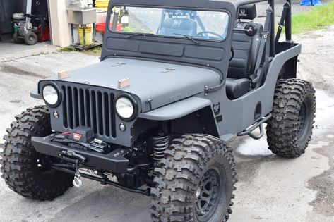 Willys Jeep Modified, Thar Modified, Jeep Rat Rod, Custom Bike Helmets, Jeep Custom, Jeep Quotes, Auto Jeep, Mini Jeep, Nissan Titan Xd