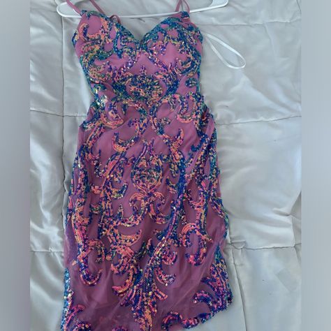 Bought This From Macys As A Back Home Hoco Dress. Never Worn. Has Tags Champagne Hoco Dress, Purple Homecoming Dress Short, Dark Purple Homecoming Dress, Homecoming Dresses Purple, Purple Hoco Dress, Dress Short Tight, Purple Hoco, Manifest 2024, Bodycon Gown