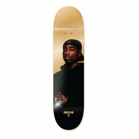 Primitive Skate x Tupac Rio Roller, White Mustang, Aggressive Inline Skates, Primitive Skateboarding, Skateboarder Gifts, Kids Skateboarding, Longboard Decks, Skateboard Parts, Skateboard Clothes