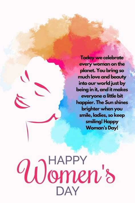 Happy Women's Day! Women’s Day Messages, Women International Day Quotes, Happy Womans Day Quotes, Happy Woman’s Day Quotes, Happy International Women’s Day, Womens Month Quotes, Happy Women’s Day Quotes, Women's Day Quotes 8 March, Happy Women's Day Quotes Inspirational Motivation