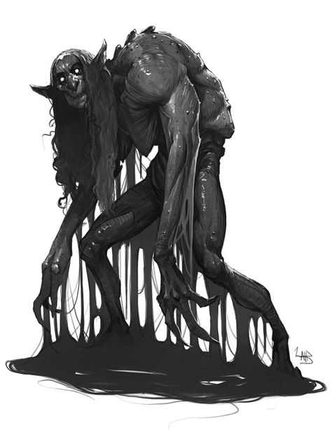 Night Hag Dnd, Hag Character Design, Hag Coven, Grim Hollow, Old Hag, D D Monsters, Dnd Monsters, Cosmic Horror, Kickstarter Campaign