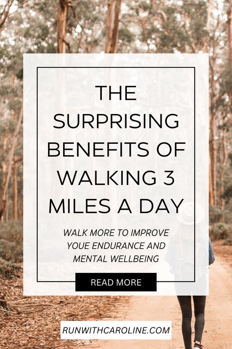 Walking 3 Miles A Day, Walk 3 Miles A Day, Daily Walking, Benefits Of Walking Daily, Interval Running, Benefits Of Walking, Day Schedule, Thigh Fat, Daily Walk