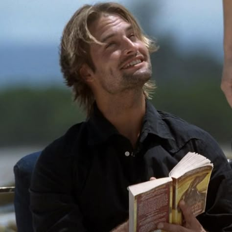 Lost Tv Show Characters, Sawyer From Lost, Josh Holloway Lost, James Sawyer Ford, Hurley Lost, Sawyer Lost, Lost Series, Emma Stone Gwen Stacy, James Ford