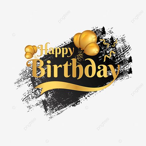 Happy Birthday Name Png Text, Happy Birthday Name Png, Birthday Design Background, Birthday Png Text, Happy Birthday Text Png, Happy Birthday Luxury, Birthday Font, Golden Balloons, Birthday Luxury